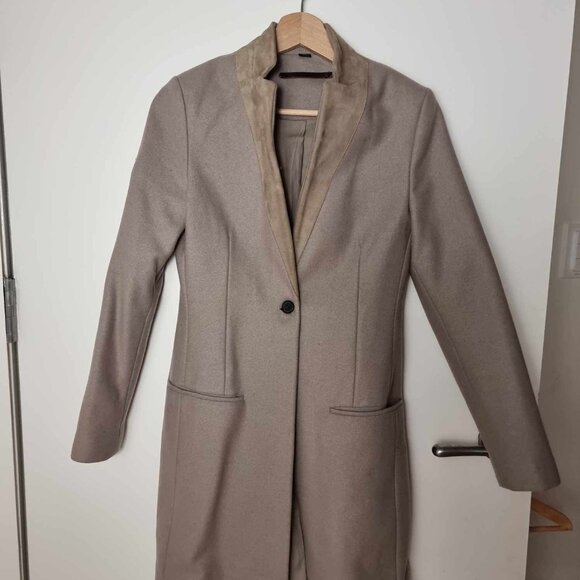 AllSaints Leni Coat size 4 - Picture 8 of 12